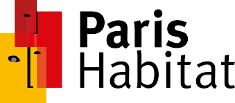 LOGO PARIS HABITAT PARTENAIRES HALAYE ASSOCIATION INCLUSION NUMÉRIQUE