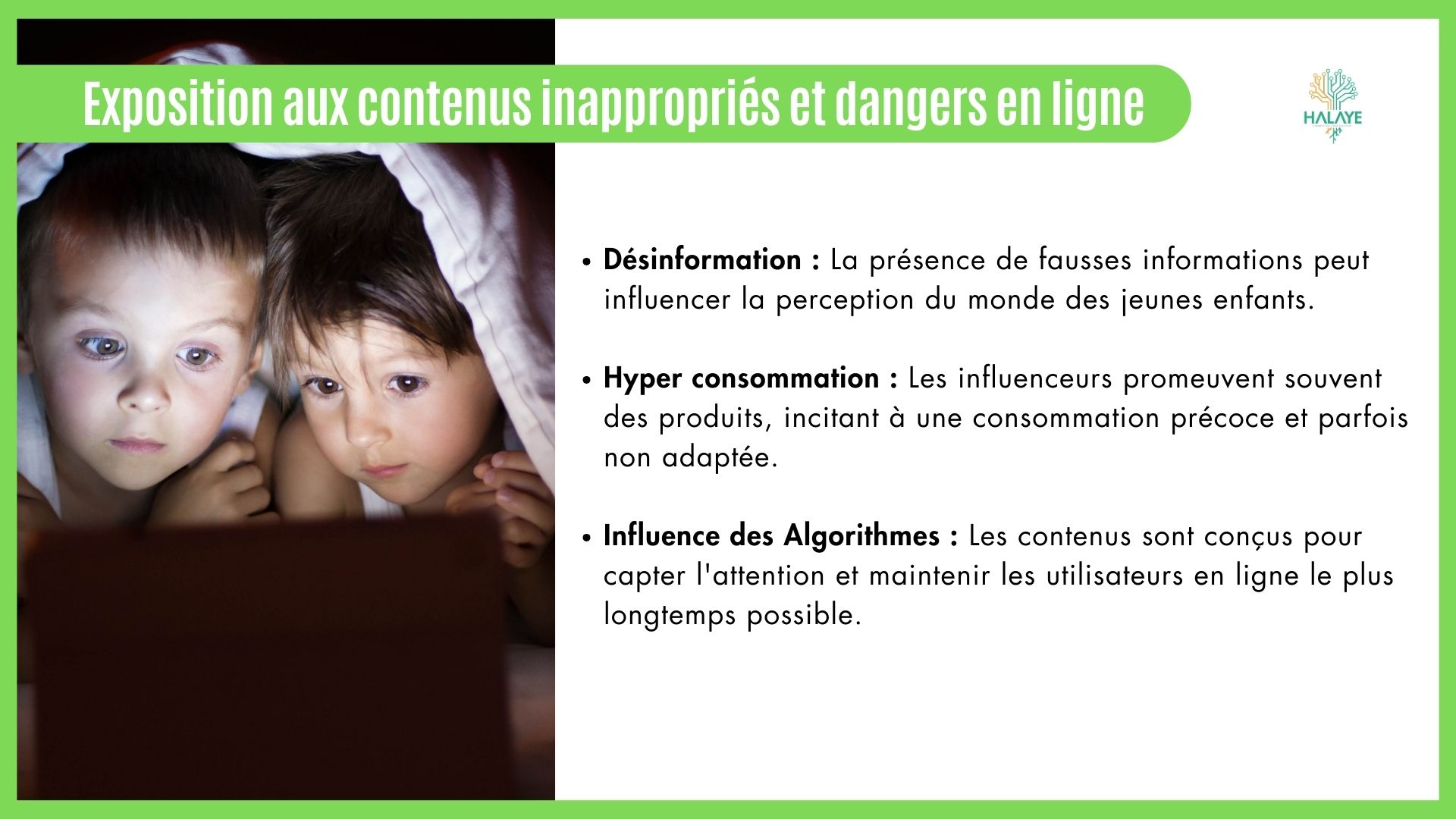 inclusion numérique paris halaye Guide pour l'Usage des Écrans et la Sécurité en Ligne des Jeunes