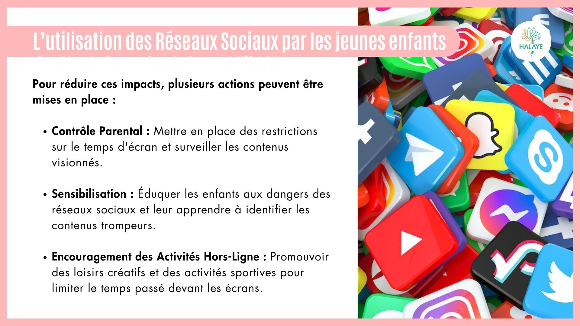 inclusion numérique paris halaye Guide pour l'Usage des Écrans et la Sécurité en Ligne des Jeunes